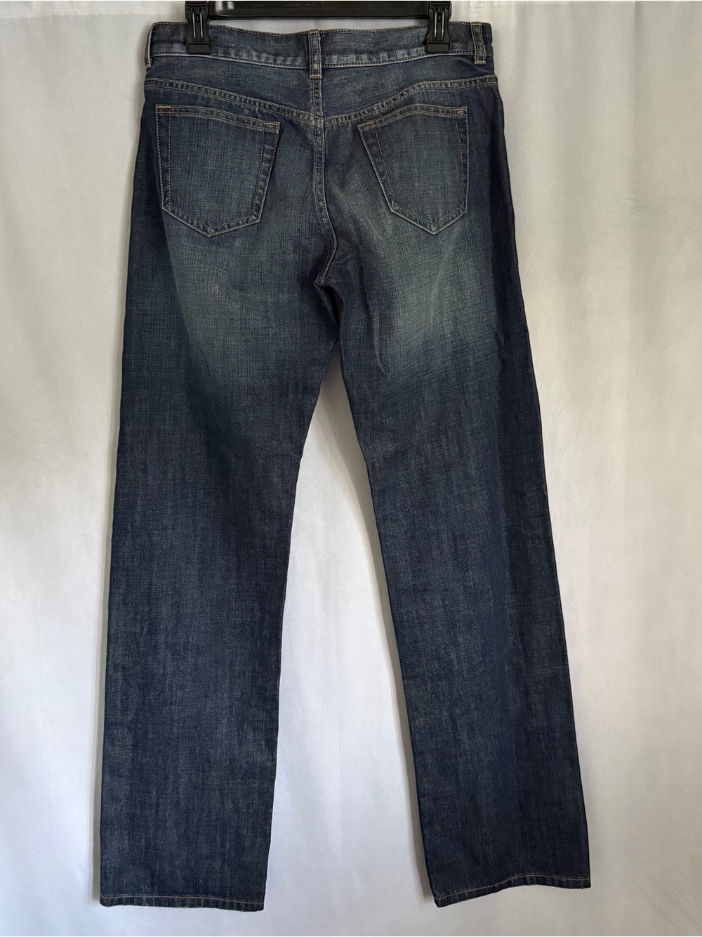 Vtg London Jeans Womens 6 30x32 Medium Wash Mid Rise Straight Distressed Denim - Picture 3 of 12